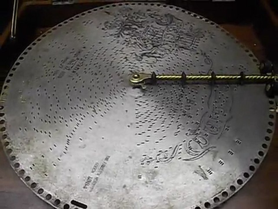 Fisher's Hornpipe on Regina Music Box