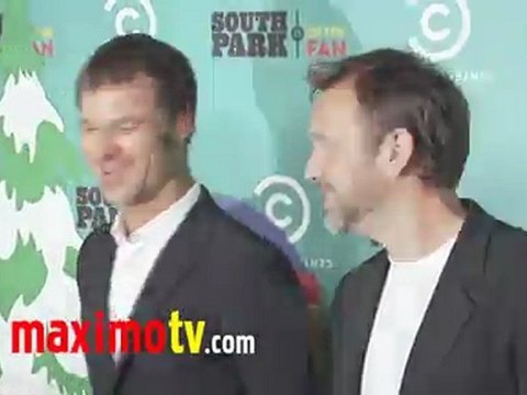 Matt Stone and Trey Parker South Park 15th Anniversary Party Arrivals