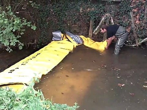 Démonstration water-gate point d'aspiration mobile - sdis Sarthe