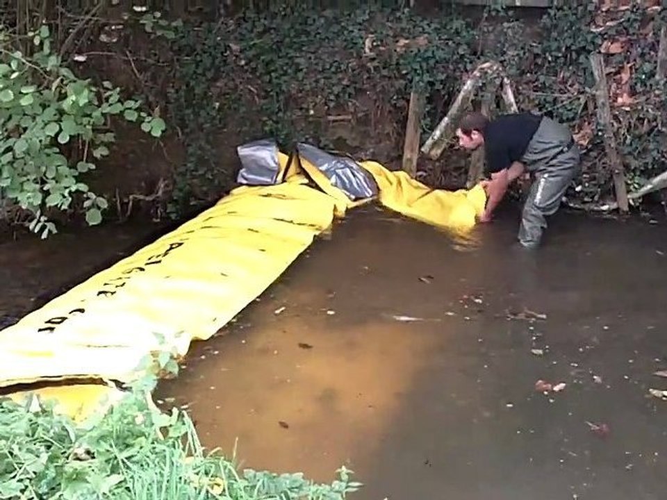 Démonstration water-gate point d'aspiration mobile - sdis Sarthe