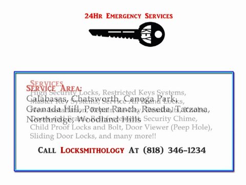 Residential Locksmith Granada Hills (818) 346-1234