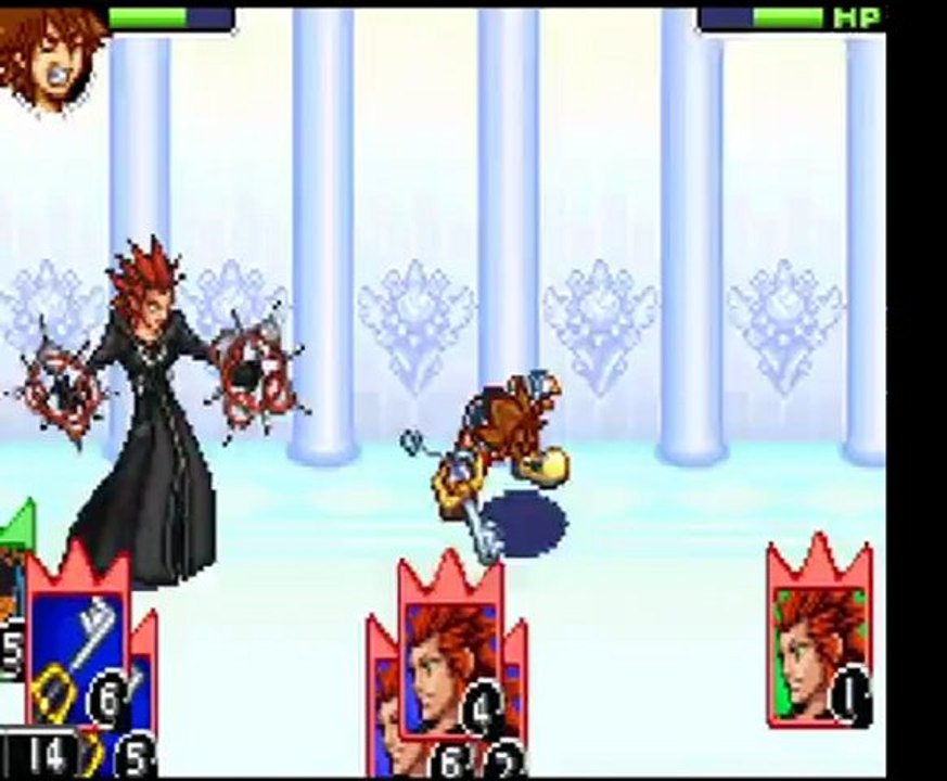 Kingdom hearts Chain Of Memories [3]  le sadique aux cheveux Rouge !