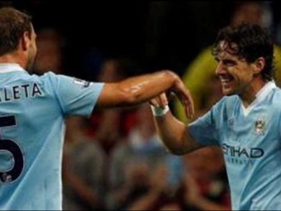 Manchester City 2-0 Birmingham Hargreaves superb-strike