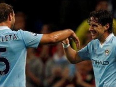 Manchester City 2-0 Birmingham Hargreaves superb-strike