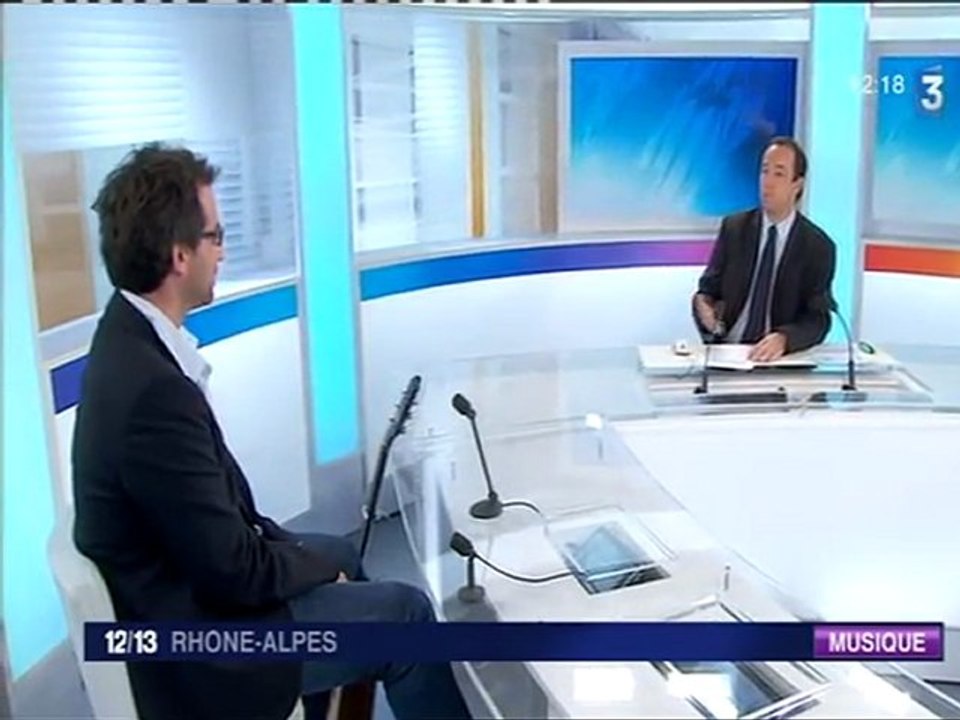 Interview France 3 Rhône-Alpes - Journal 12/13