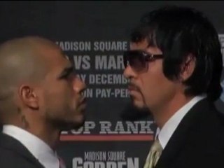 Boxe : bandages de plâtre au placard