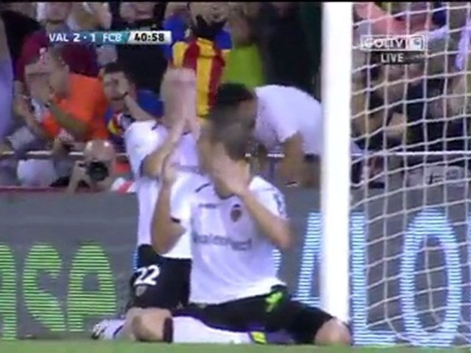 Valencia - Barcelona 2-2  Highlights HD 21.09.2011