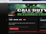 How to Download Call of Duty Black Ops Rezurrection Map Pack DLC Free