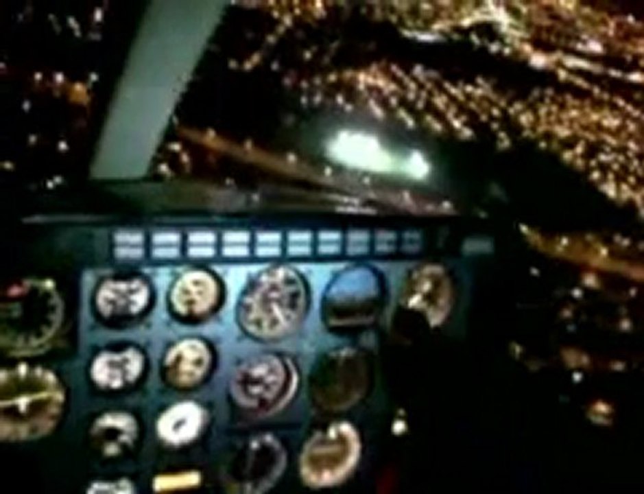 Apoyo Helicóptero Nocturno.