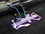 Fabrics Cutting Machine by laser