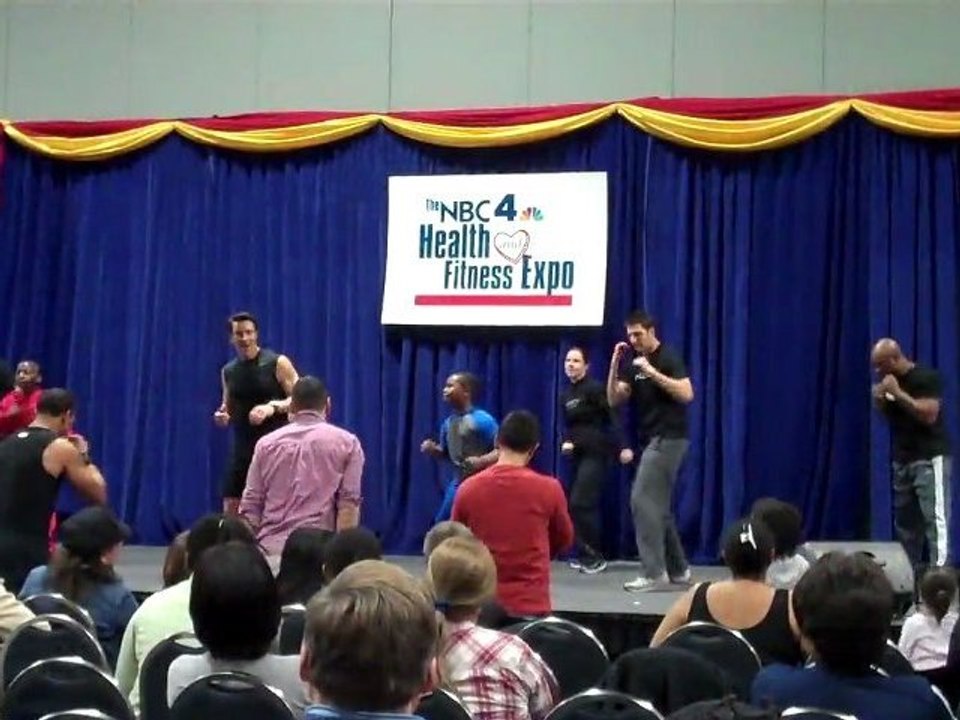 NBC Fitness Expo with Tony Horton creator of P90X
