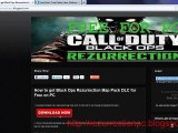Download Call of Duty Black Ops Rezurrection Map Pack DLC Free on PC