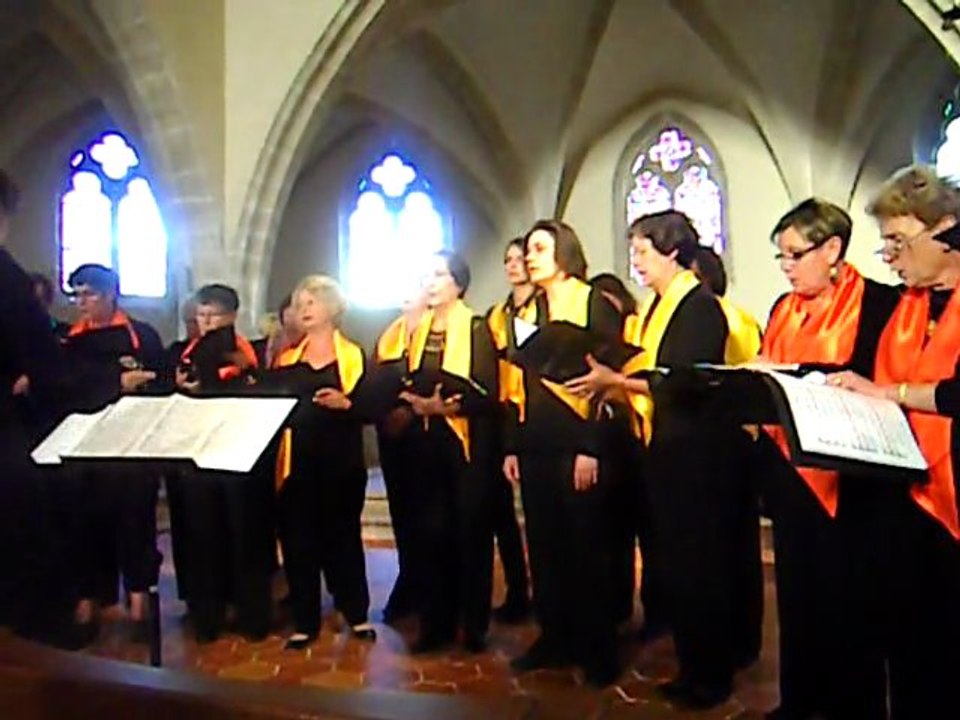 Ave Verum - Mozart - par le Choeur de l'Orangerie -concert 11 juin 2011