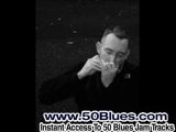 Blues Acoustic Backing Track In G for Guitar, Harmonica and