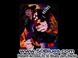 Blues Guitar Backing Track In G - Slow Jazz Style