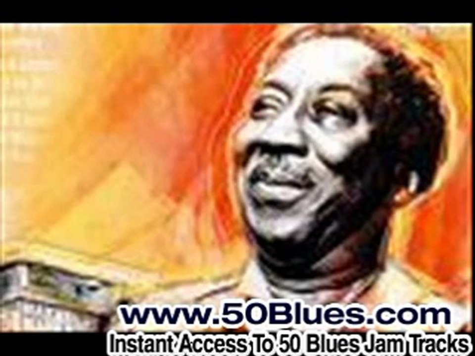 Blues Guitar Backing Track in A - Early Chicago Style