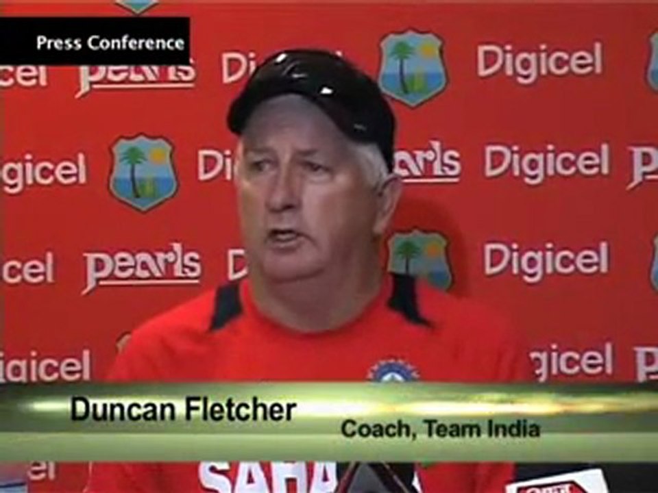 Team India floor Fletcher