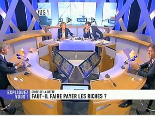 Expliquez-vous : Jean-Luc Mélenchon face à Alain Minc sur I-Télé et Europe 1