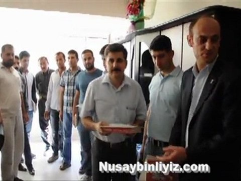 Esnaf ve Sanatkarlar Odası (NESO) 200 esnafa sınavsız ustalık ve yetki belgesi verdi.- Nusaybin Haber