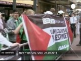 Supporters of Palestinian state rally in... - no comment