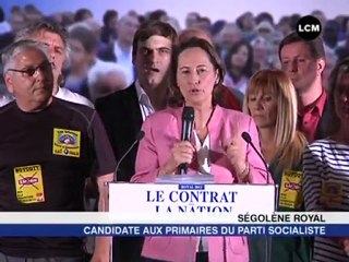 Primaires PS : Ségolène Royal vire à gauche ! (Arles)