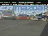 ALMS 2011 - Porsche overtakes Ferrari GT battle at Laguna Seca