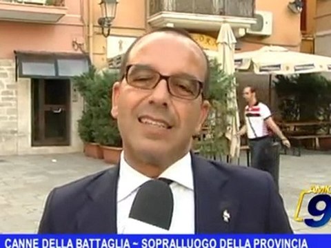 Canne della Battaglia | Sopralluogo della Provincia