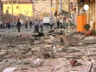 Double car bomb attack in Russia's Dagestan