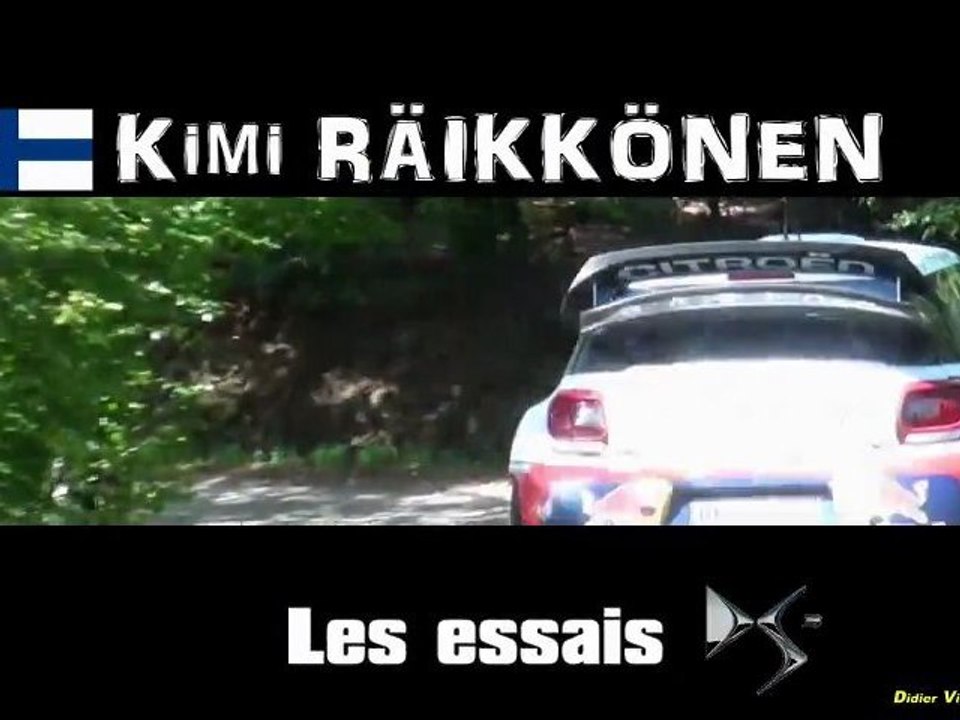 Essais Kimi RÄIKKÖNEN (septembre 2011)