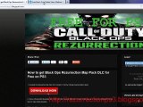 How to Install Black Ops Rezurrection Map Pack on PS3