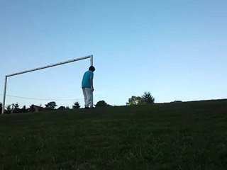 Salto arrière sur place =)