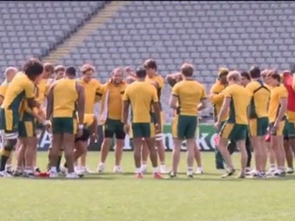 Rugby WM - Australien braucht einen Sieg