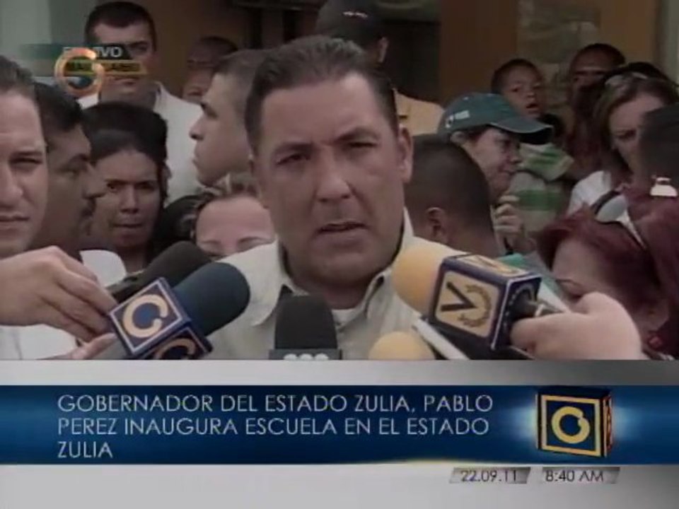 Inauguran escuela en Zulia