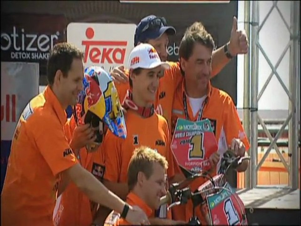 KTM : MX2 World Champion 2010 Marvin Musquin