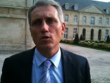 22.09.2011 Joël Bruneau commente la plénière de rentrée à la Région Normandie