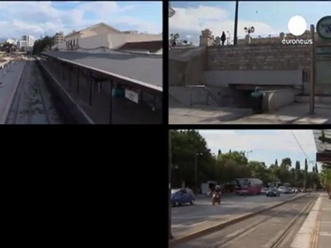 Multitudinaria manifestación en Atenas contra el...