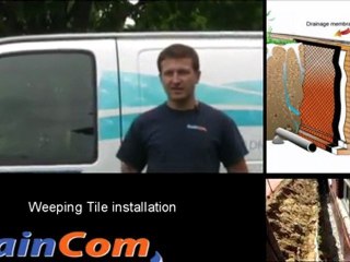 Basement Waterproofing made by Draincom.com
