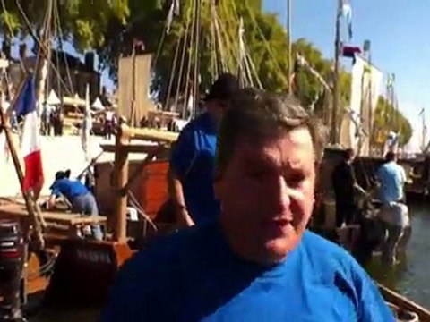 Festival de Loire 2011 : Des bateaux à usage unique