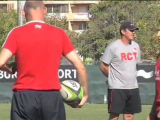 Avant-match Toulon - Stade Français