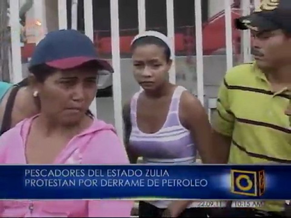 Pescadores denuncian derrame en el lago de Maracaibo