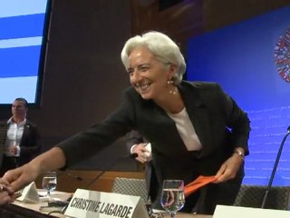 Christine Lagarde : l'économie dans une "phase dangereuse"