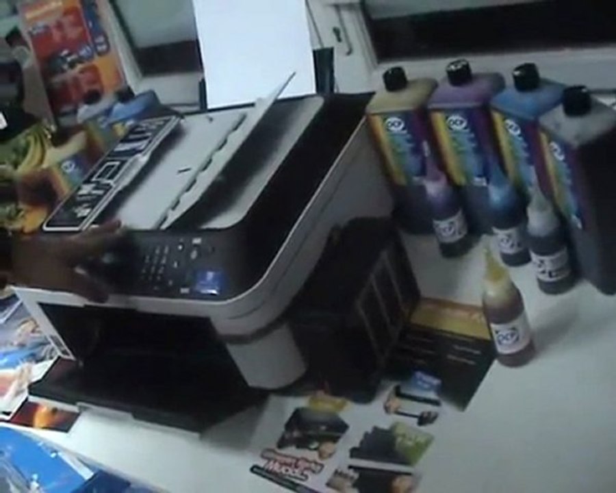 BİTMEYEN KARTUŞ SİSTEMİ 'OCP MÜREKKEPLİ'Canon MX 360 Bitmeyen Kartuş İstanbul