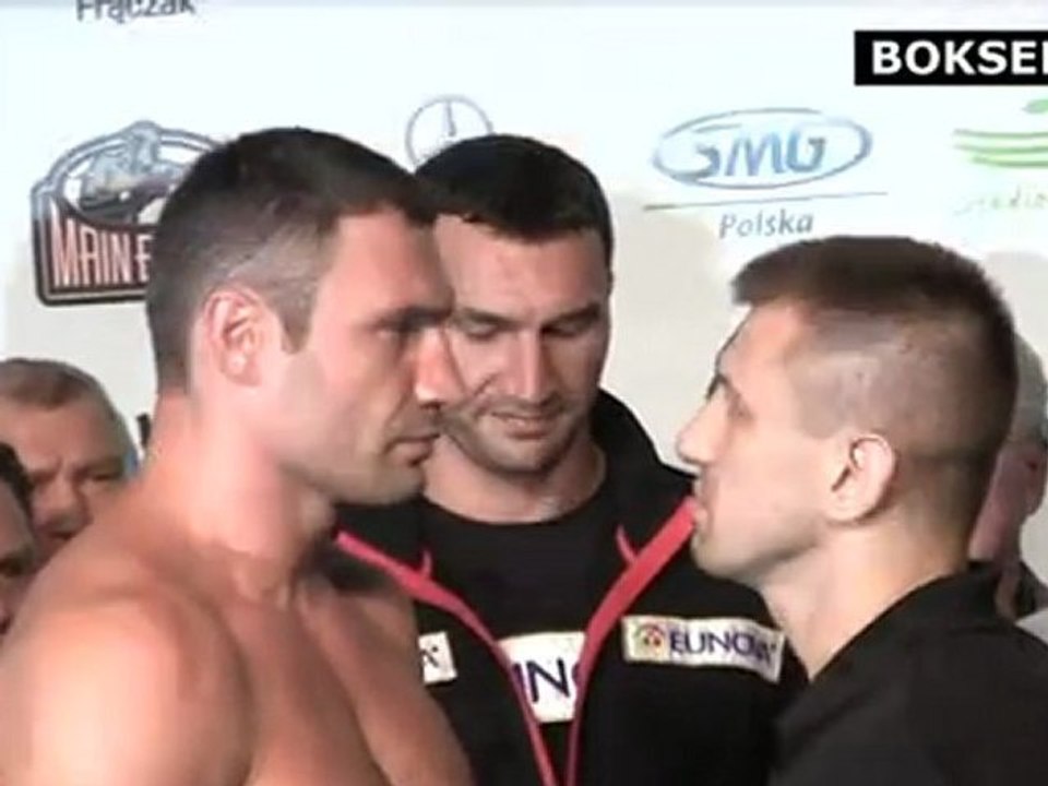Ważenie: Witalij Kliczko vs Tomasz Adamek