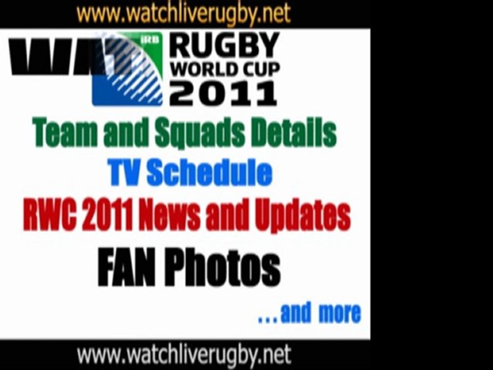 Watch Live Rugby World Cup Online