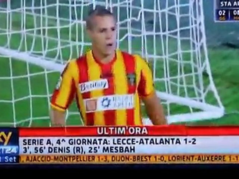 Vong 3 Serie A - Lecce 1-2 Atalanta
