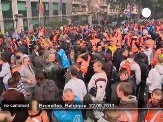 Grèves des éboueurs à Bruxelles - no comment