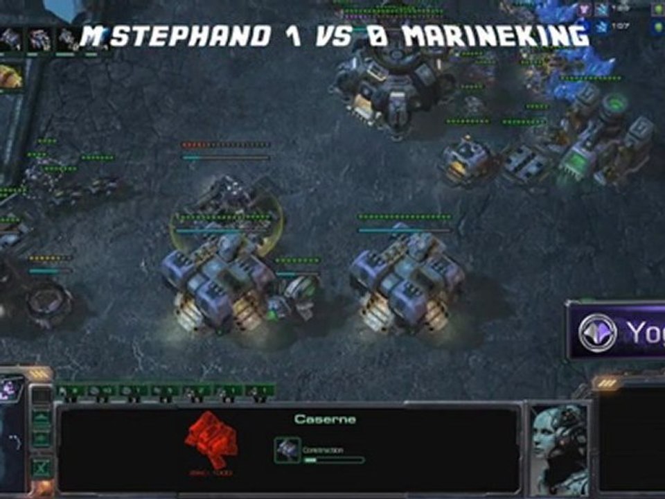 Match SC2 : Stephano (Z) vs MarineKing (T) #2