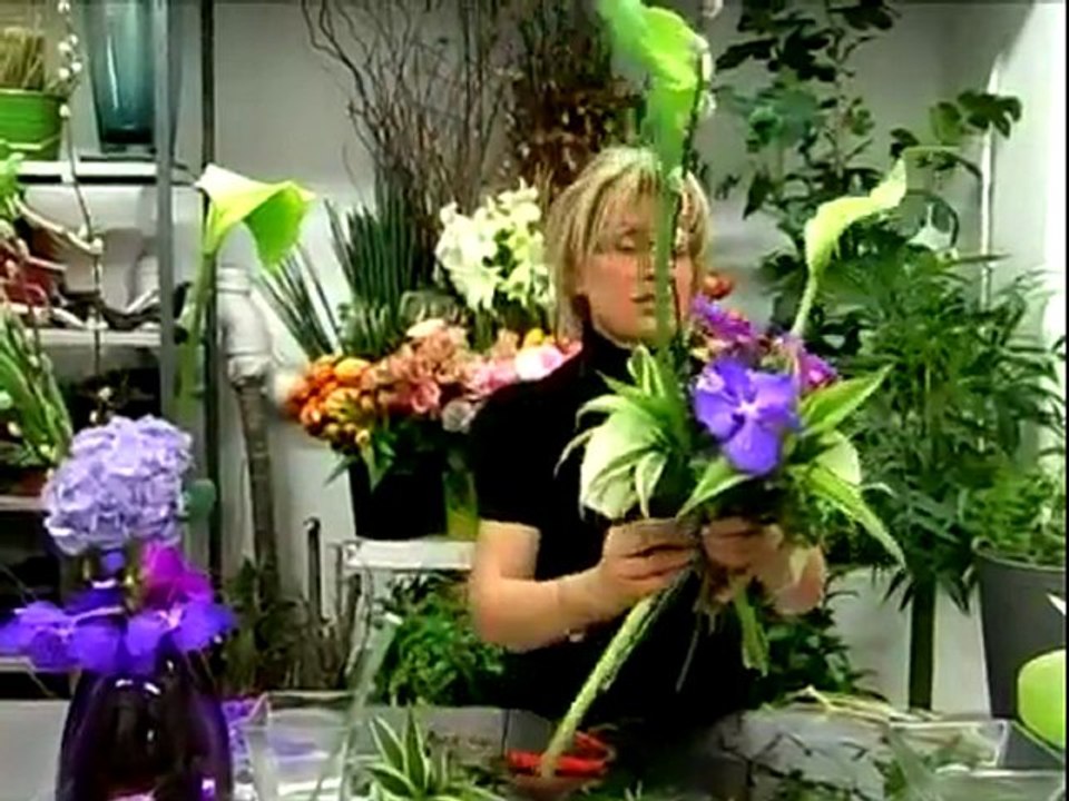Bouquet cage, création de votre fleuriste
