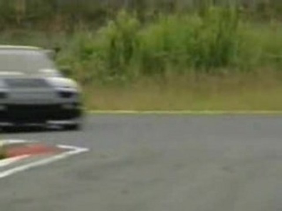 Nissan 200SX S13 noir Drift