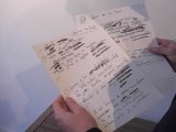 Des manuscrits inédits de Serge Gainsbourg chez Sotheby's